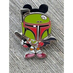 Disney Star Wars Pin 2015 - Cute Star Wars Mystery - Boba Fett